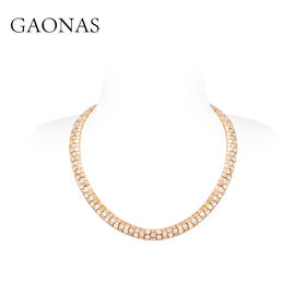 GAONAS 高纳仕项链 柏林热吻 时尚蜂巢金色颈链 11418XGO