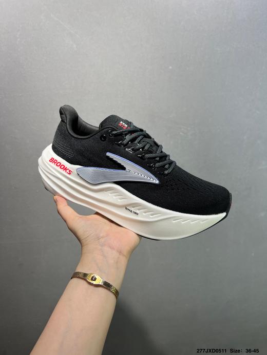 点此购买 布鲁克斯Glycerin Max男女款超级甘油厚底回弹缓震马拉松跑鞋 98 320832 商品图5