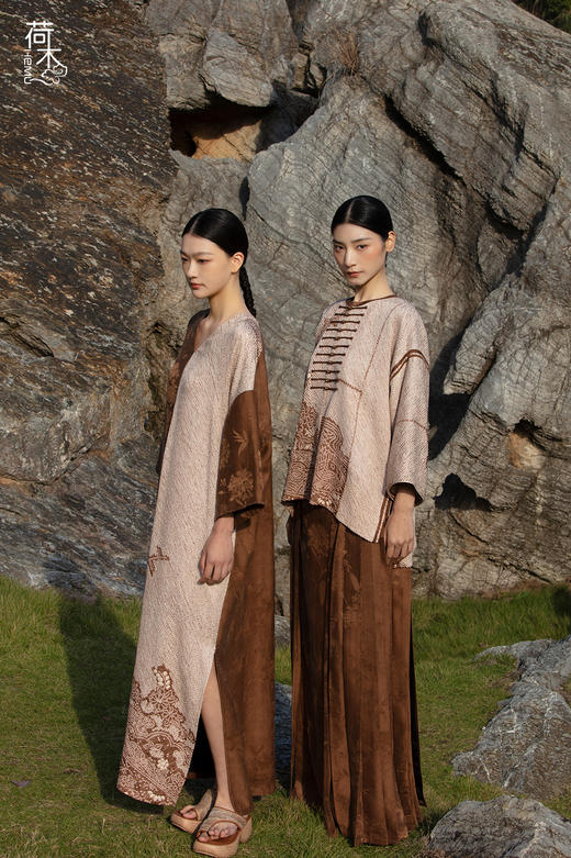 荷木HEMU丨缬衣高定·长袍 商品图2