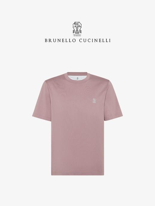 BC 意式轻奢 新款纯棉刺绣徽标圆领短袖T恤 Z-15415 商品图3