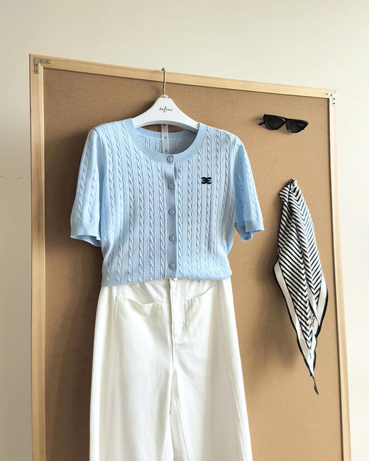 无图【经典款】【商场同款】伊芙丽夏毛衫1G4830081 商品图1