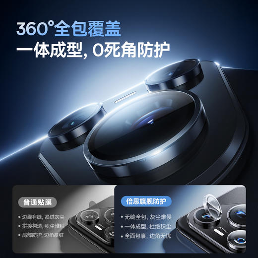 倍思 晶瓷系列 高清 AR镜头膜 For P80/P80 Pro系列 商品图5