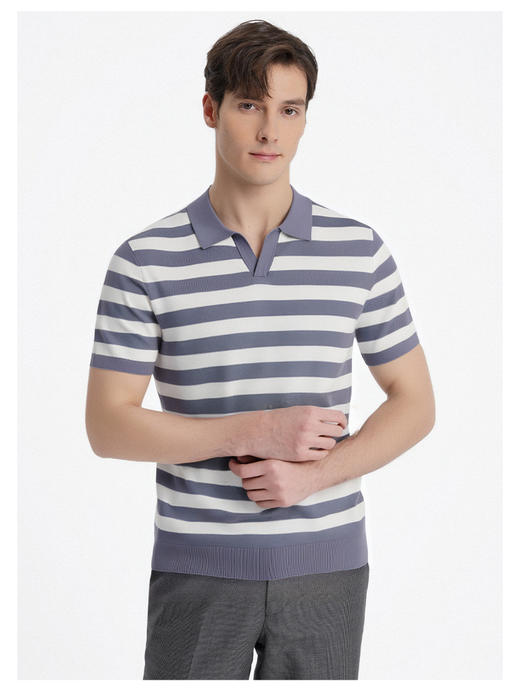 callisto紫色棉混纺T恤 商品图2