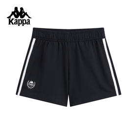 Kappa卡帕背靠背运动短裤夏季新款休闲三分裤女士透气训练跑步裤K0F62DY03
