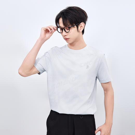 【新品上市】HX 夏季圆领短袖T恤合体S102522768101 商品图2