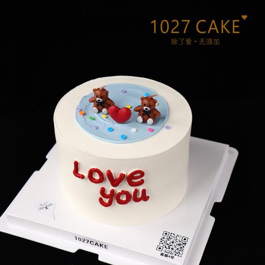 1027CAKE  | 小熊蜡烛蛋糕 纪念日 情人节 商品图2