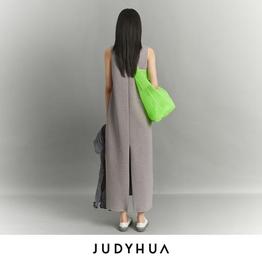 沉睡系列后开衩连衣裙 商品图2