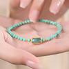 【新款湖北原矿绿松石手链】新中式原矿天然小绿松石手链女 单圈手串 国风超细小众礼物 商品缩略图8
