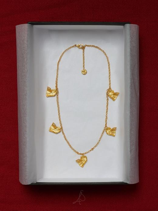 LS｜El pétalo de corazón Necklace 心瓣项链 [ 金 ]【Celestial】 商品图2