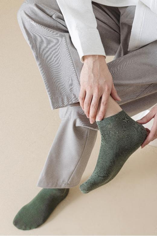 🎊家人们，今天必须给你们分享我最近挖到的宝藏好物 🌟【HOPENONO 苎麻男女船袜】！ 这袜子一上身☺️，我就知道我要和那些普通袜子 “分手” 了 商品图6