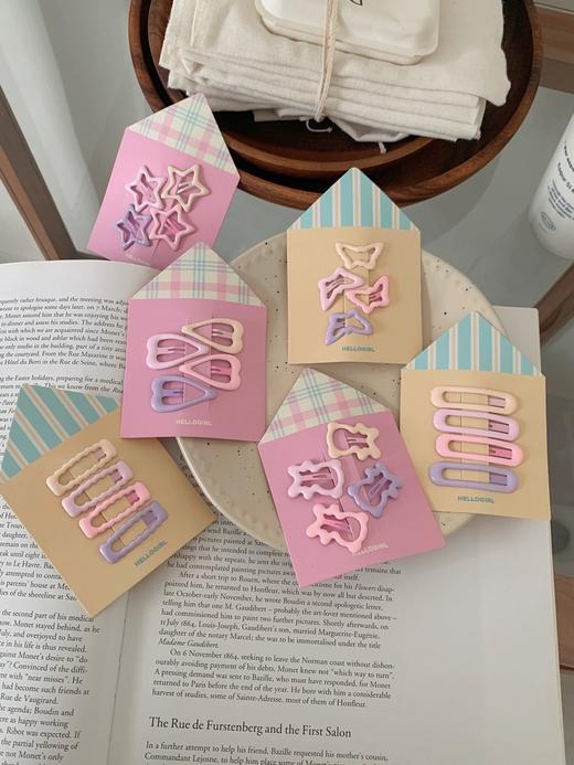 【醒粉福利9.9元40个】承包整个夏日 Dola detal  碎发BB夹🌈 可可爱爱💗每天不重样 每个都好好看🥰 商品图8