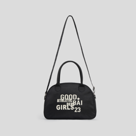 GOODBAI 23 GIRLS athletic撞色印花含肩带保龄球小包