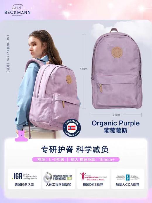 (包邮)Beckmann贝克曼初高中/通勤日常30L(两种颜色） 商品图2