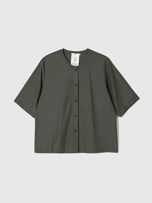 2楼素然环保棉斜纹针织布圆领衬衫吊牌价1050 商品图3