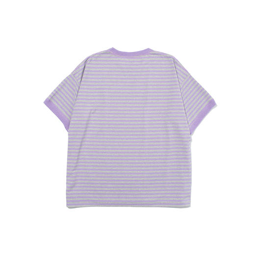 F/CE OHF/CE BORDER TEE 复古条纹宽松廓形圆领短袖T恤 商品图2