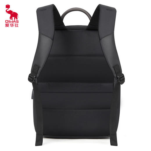爱华仕（OIWAS） 男士电脑背包15寸笔记本包大容量学生书包4696G 商品图4