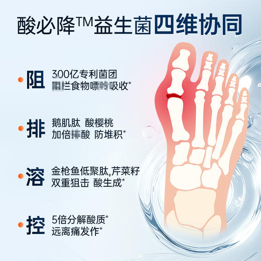 乐力鹅肌肽益生菌300亿活性菌酸必降肠胃调理20条 商品图3