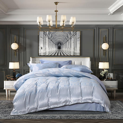 富安娜床单四件套格尔尼卡（颜色随机发） 商品图2