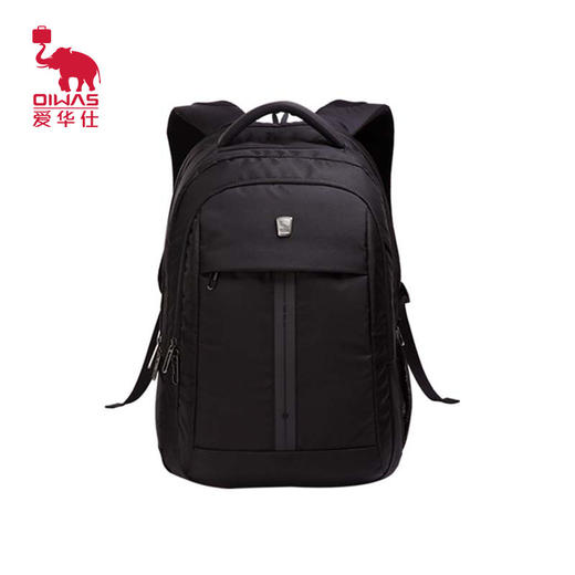 爱华仕（OIWAS）商务电脑包15英寸时尚韩版男女双肩包4148黑色 商品图0