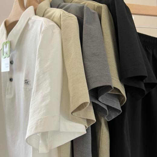 📣父亲节&618福利来啦💥【品牌直发】墨楠熙夏日男士短袖短裤套装～ ✅五个高级配色，搭配黑色五分裤，简约大气又不失优雅 商品图3