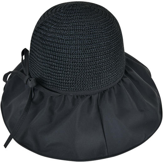 sisia防晒帽女2025新款时尚夏季遮阳渔夫帽防紫外线遮全脸太阳帽71W01S2G 71W01S1G 商品图4