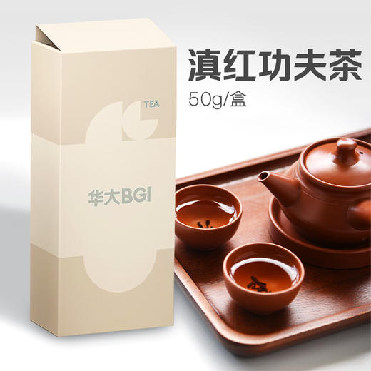 华大咖啡 滇红工夫红茶云南滇红大叶种茶叶  花香轻盈 甜醇爽口 50g 商品图0