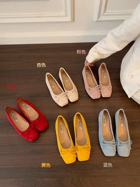 honeyGIRL法式一脚蹬豆豆鞋815