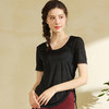 2025Luulu short sleeved fashion slimming quick drying breathable drawstring thin design 商品缩略图9