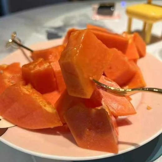 红心牛奶木瓜果切（500克） 商品图1