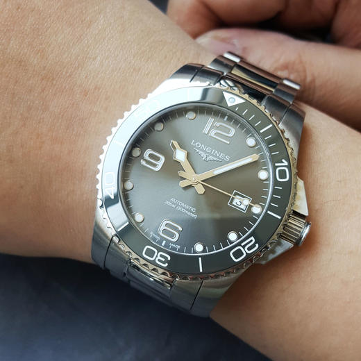 【95新】LONGINES 浪琴康卡斯系列L3.781.4.76.6自动机械机芯日期显示41MM（男款）030625TB15 商品图8