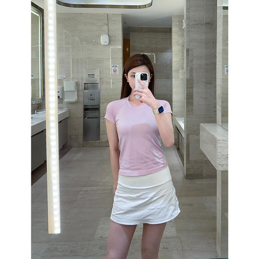 畅运动 不闷热 元气运动T恤 全天干爽 原纱防晒 高弹面料 上身收腰显身材 商品图9