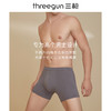 Threegun三枪 【莫代尔】包根长版男士平角大版短裤四角内裤（1条装）-50693B021 商品缩略图2