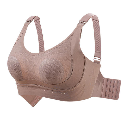 孕妇哺乳内衣聚拢防下垂怀孕期产后喂奶专用文胸罩薄款大码固定杯 商品图4