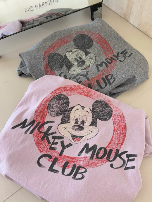 韩国订单米奇做旧短袖T恤06051 商品图6