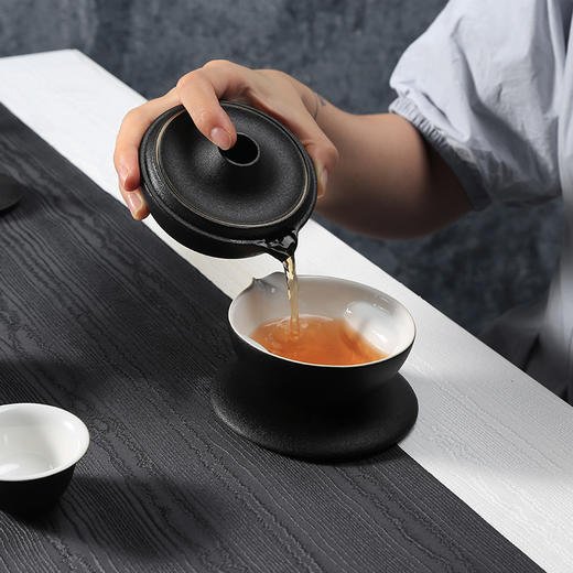 湖畔居西湖三潭印月青瓷茶具套装功夫茶具送礼套装 商品图5