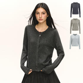 Ariseism 美式复古毛衣女2025春季新款上衣