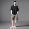 PINLI品立2025夏季新款潮牌大口袋工装短裤男宽松休闲运动五分裤GD252117398 商品缩略图4