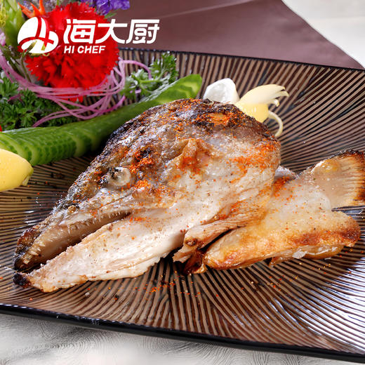 海大厨-冰鲜三文鱼鱼头（整鱼8-9kg+切割的鱼头）限辽宁省内发货 商品图2