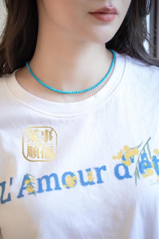 【茱事顺俪】18K金绿松项链 商品图6