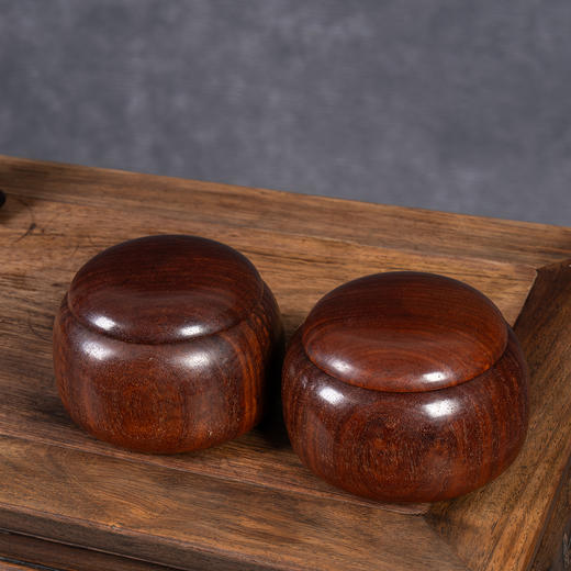 清	红木围棋盒（一对） 商品图2