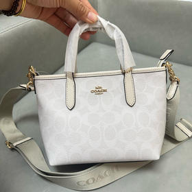 夏季特惠💰480 蔻驰C家CW032老花 实拍CITY MINI  TOTE手提斜挎托特包出货