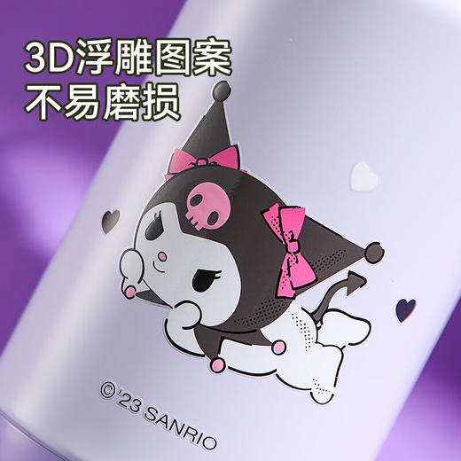 BEDDYBEAR杯具熊 户外运动水杯男女士保温杯保冷大容量上学用水杯便携送礼物316不锈钢卡通杯子 600ml 商品图2