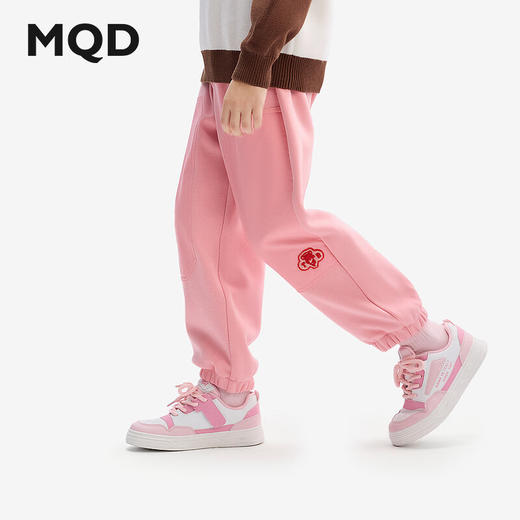 【MQD】童装儿童加绒加厚保暖运动裤冬季男童女童长裤 商品图1