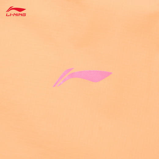 李宁 女子防风防泼水运动风衣纯色简约连帽开衫外套 商品图7