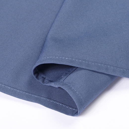 【弹力好穿】罗蒙夏季纯色短袖衬衫男士商务休闲正装通勤上班工装衬衣男上衣 商品图7