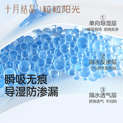 粒粒阳光婴儿围嘴纯棉A类新生婴幼儿男女夏季宝宝口水巾 商品图3