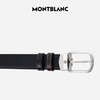 万宝龙（MONTBLANC）马蹄形针扣黑色棕色双面腰带皮带3cm114412【520礼物】 商品缩略图4