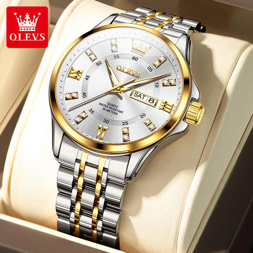 欧利时OLEVS 石英表瑞士认证 3620 系列 送精美礼盒 商品图4