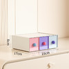 【小身材大容量！告别桌面杂乱】桌面抽屉式收纳盒巴黎浪漫风课桌文具笔筒收纳盒雪儿童大容量置物。ry 商品缩略图12