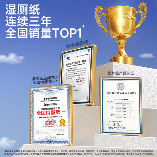 德佑壁挂式湿厕纸80抽 商品图5